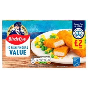 Birds Eye 10 Fish Fingers Value 250g