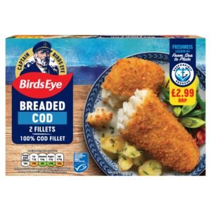 Birds Eye 2 Battered Cod Fillets 200g