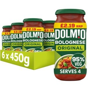 Dolmio Bolognese Original Pasta Sauce 450g PMP £2.19