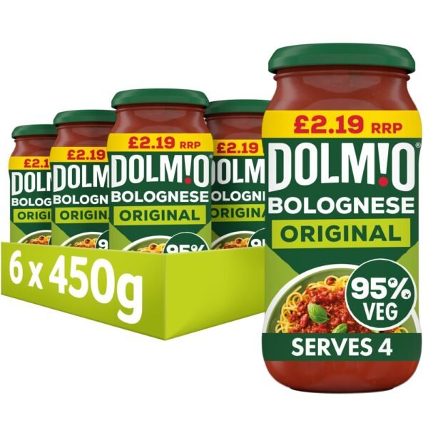 Dolmio Bolognese Original Pasta Sauce 450g PMP £2.19
