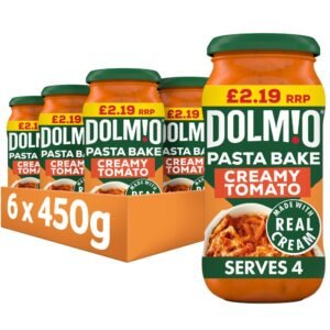 Dolmio Pasta Bake Sauce Creamy Tomato 450g PMP £2.19