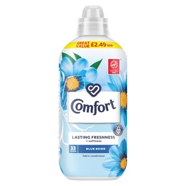 Comfort Fabric Conditioner Blue Skies 33 washes (990 ml)